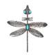 1950's Navajo Sterling Silver Dragonfly Brooch/pin Withturquoise Eyes