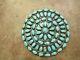 2 1/2 Very Fine Vintage Navajo Begay Turquoise Cluster Pin & Pendant