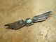 3 Extra Fine Old Fred Harvey Era Navajo Sterling Turquoise Thunderbird Pin