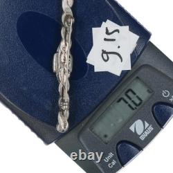 40's-50's Vintage Native American silver pin with turquoise