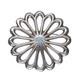 40's-50's Large Navajo Cast Sterling Silver Pin