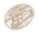 925 Sterling Silver Vintage Brooch Pin Wylie Navajo Carved Sleeping Man Bp10807