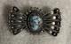 925 Sterling Silver Vintage Navajo Turquoise Brooch/pin