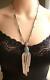 Anthony Lovato'92 Tufa Cast Corn Maiden Pendant/pin Turquoise Sterling Signed