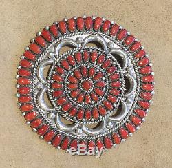 Alice Quam Zuni Coral Jewelrycollection Conchobelt Bracelet Pin/pendant Earrings