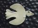 Antique Navajo Native American Sterling Silver C Clasp Eagle Pin