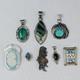 Assorted Native American/southwestern Sterling. 925 Pins & Pendants 110.4 29172