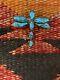 Awesome Vintage Sterling Silver And Turquoise Dragonfly Pinzunij Shack