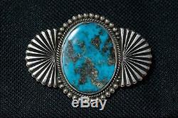 Beautiful PERRY SHORTY Morenci Turquoise Pin