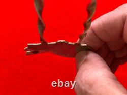 Beautiful Vintage Native American Zuni Silver Bird Hair Pin