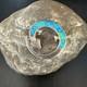 Blue Gilson Opal Gecko Lizard Navajo Sterling Silver Inlay Pin Pendant 1.520222