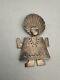 Cool Estate Vintage Sterling Tooled Navajo Kachina Sunface Pin Pendant