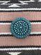 Detailed Vintage Navajo Turqoise Cluster Pendant/pin