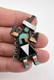Early Frank Vacit Attributed Zuni Coin Silver Flush Rainbowman Yei Pin Brooch 2