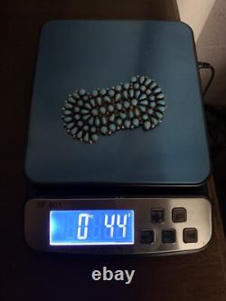 FANTASTIC Sterling Silver and Turquoise Pin