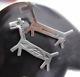 Fred Harvey Era Sterling Silver Dog Horse Pin Set Of 2 Navajo Stamped Bow Arrow