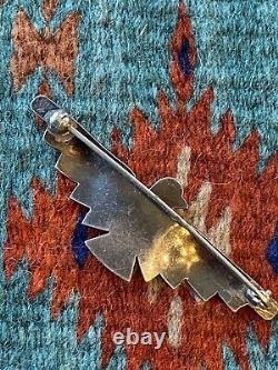Fred Harvy Era Navajo Thunderbird Pin / Brooch