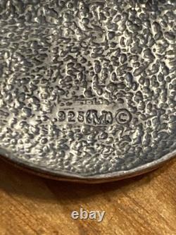HOPI Vintage Sterling Silver Stamped. 925 Brooch Pin, 1.33 Signed (M). 925 12g