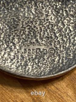 HOPI Vintage Sterling Silver Stamped. 925 Brooch Pin, 1.33 Signed (M). 925 12g