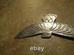 HUGE OLD PAWN Navajo Sterling Silver THUNDERBIRD Pin