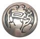 Hopi Handmade Sterling Silver Deer Pendant/pin
