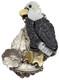 Kendel Shebola Zuni Multi Stone Inlay Sterling Silver Eagle Pendant Brooch Pin