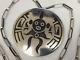 Lawrence Saufkie Sterling Silver Overlay Mudhead Pin Pendant Necklace Hopi Nice