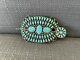 Lmb Stamped Navajo Sterling Silver Turquoise Vintage Handmade Hair Barrette/pin