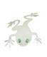 Large Vtg Native American Frog Sterling Silver Turquoise Pin Brooch Signed