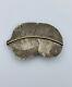 Michael Kirk Navajo Native American Sterling Silver & 14k Gold Feather Pin