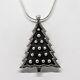 Navajo-sterling Silver Christmas Tree Pin/pendant By Lee Charley