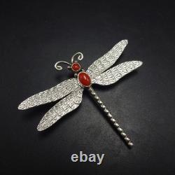 NAVAJO ZUNI HOPI Sterling Silver TURQUOISE PIN/BROOCH