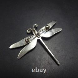 NAVAJO ZUNI HOPI Sterling Silver TURQUOISE PIN/BROOCH