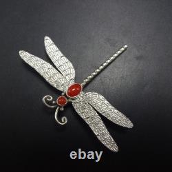NAVAJO ZUNI HOPI Sterling Silver TURQUOISE PIN/BROOCH