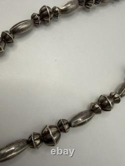 Native American Cluster Turquoise Brooch Pendant Sterling Silver Signed H. Jim