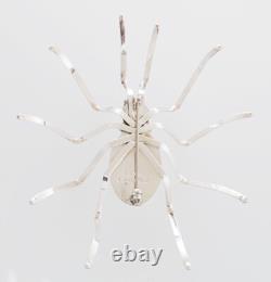 Native American Navajo Handmade Sterling Silver Spider Pin/Pendant