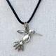 Native American-navajo Sterling Silver Hummingbird Pin/pendant-allison Manuelito