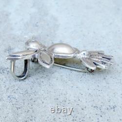 Native American-Navajo Sterling Silver HUMMINGBIRD Pin/Pendant-Allison Manuelito