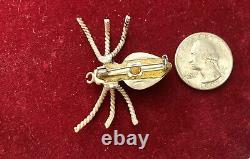 Native American Spider Brooch/bracelet, Insect Bug Jewelry Turquoise/Sterling