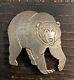 Native American Sterling Bear Pin Signed Lb