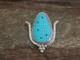 Native American Sterling Silver & Turquoise Corn Maize Pin & Pendant Etsate
