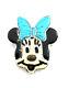 Native American Sterling Silver Zuni Multicolored Minnie Mouse Pin Pendant