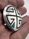 Native American Sterling Silver Pin Brooch Pendant Turquoise