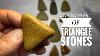 Native American Stone Tool No 20 Triangle Stones