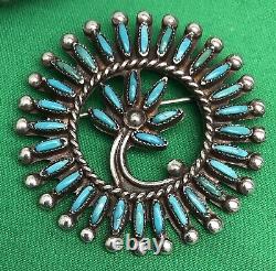 Native American Turquoise Pin/Brooch