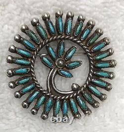 Native American Turquoise Pin/Brooch