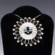 Native American Zuni Inlay Sun Face Pin By April Unkestine