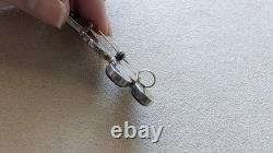 Native American Zuni Silver Disney Mickey Mouse Inlay Zuni-Toon Pendant & Brooch