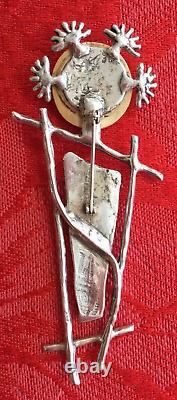 Native Silver Pin 1137