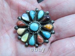 Native american turquoise pin Phyllis Gilbert Ortega